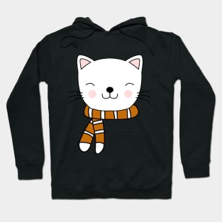 Cute and Funny Autumn Cat Hoodie